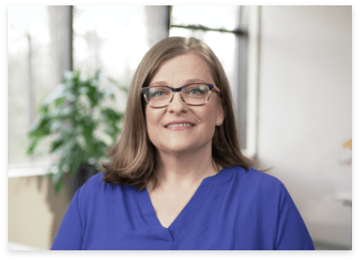 A headshot of Jami McGriff